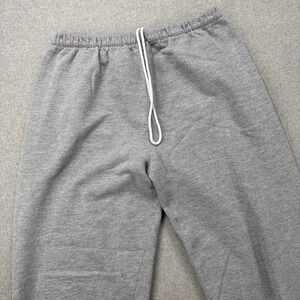 Vintage 90s Jerzees Sweatpants Mens L Grey Russell Athletic NuBlend Joggers USA